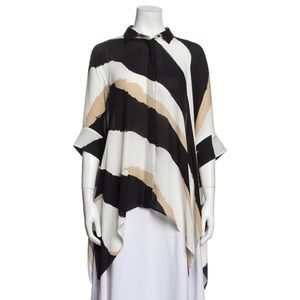 GUCCI Silk Oversized Blouse Shirt